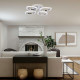 Люстра на штанге Escada 10222/4LED Chrome