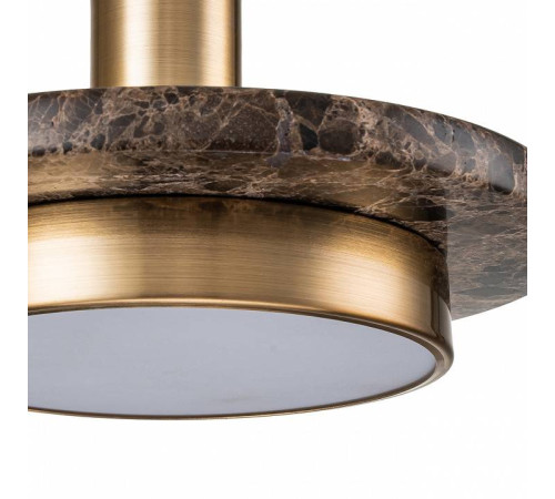 Подвесной светильник Escada Torano 10260/1LED Brown marble