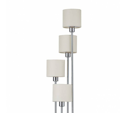 Торшер Escada Denver Chrome/Beige 1109/4