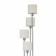 Торшер Escada Denver Chrome/Beige 1109/4