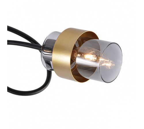 Люстра на штанге Escada 1139/3P Black/Gold