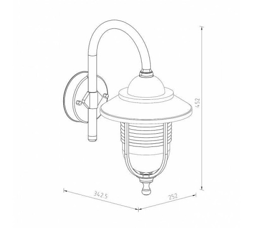 Светильник на штанге Escada 30010 30010W/01