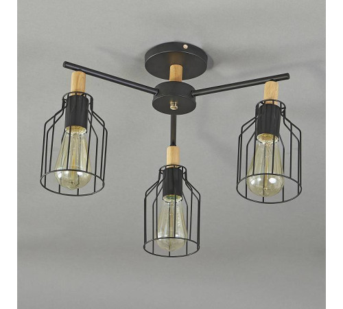 Люстра на штанге Escada Texas 469/3PL Black