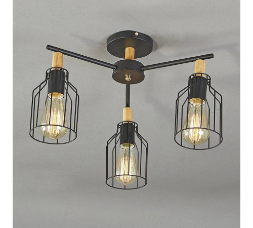 Люстра на штанге Escada Texas 469/3PL Black