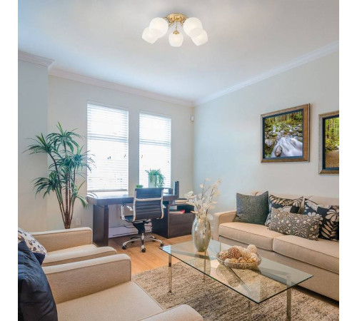 Потолочная люстра Eurosvet Wendy 30138/5 золото