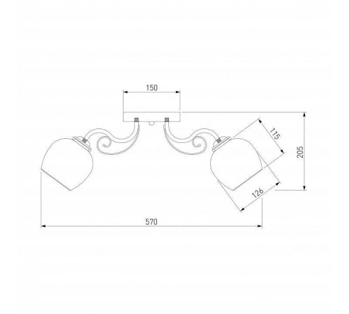 Потолочная люстра Eurosvet Wendy 30138/5 золото
