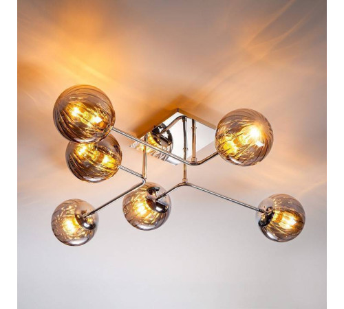 Потолочная люстра Eurosvet Evita 30140/6 хром