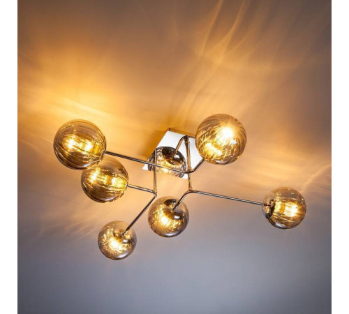 Потолочная люстра Eurosvet Evita 30140/6 хром