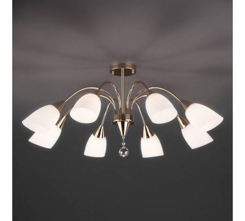 Люстра на штанге Eurosvet Ellene 30149/8 золото