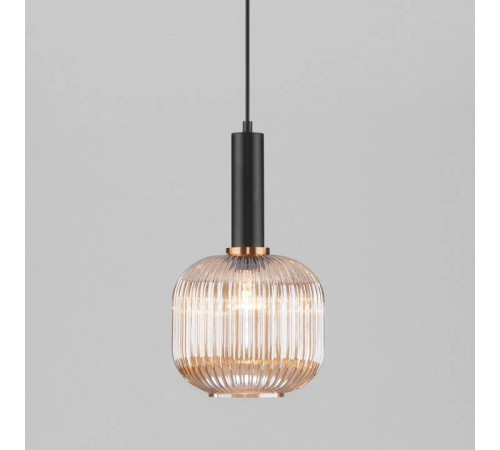 Подвесной светильник Eurosvet Bravo 50182/1 янтарь