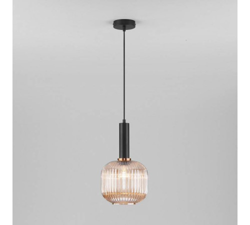 Подвесной светильник Eurosvet Bravo 50182/1 янтарь