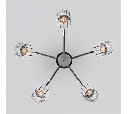 Люстра на штанге Eurosvet Tenia 70090/5 графит