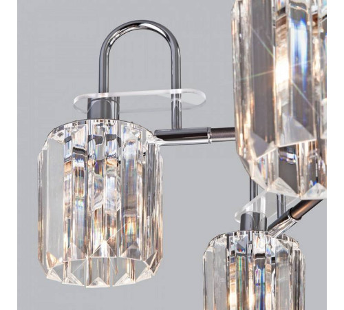 Люстра на штанге Eurosvet Tenia 70090/5 графит