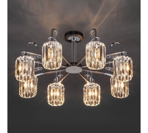 Люстра на штанге Eurosvet Tenia 70090/8 графит