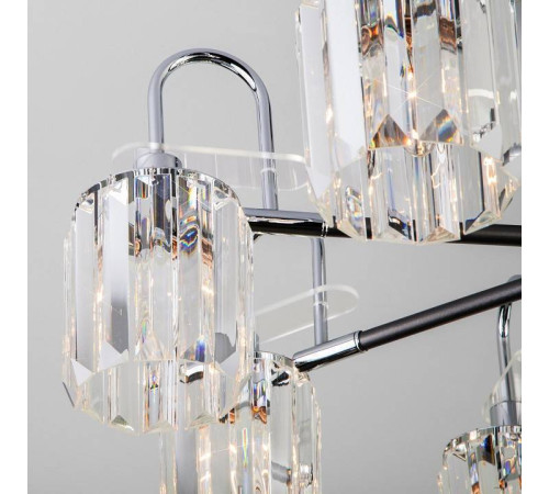 Люстра на штанге Eurosvet Tenia 70090/8 графит