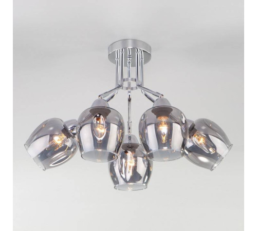 Потолочная люстра Eurosvet Marci 30164/5 хром