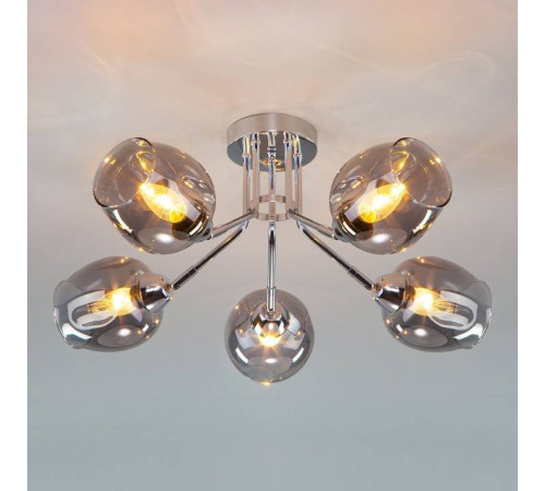 Потолочная люстра Eurosvet Marci 30164/5 хром