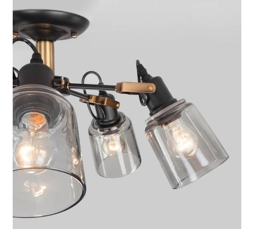 Потолочная люстра Eurosvet Astor 70111/5 черный