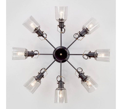 Потолочная люстра Eurosvet Astor 70111/8 черный