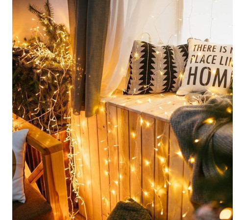 Занавес световой Eurosvet 200-001 200-001 теплый белый