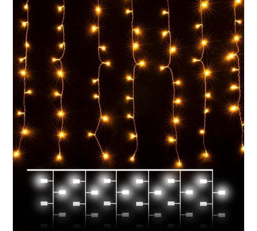 Занавес световой Eurosvet 200-001 200-001 теплый белый