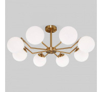 Люстра на штанге Eurosvet Frost 70154/8 латунь