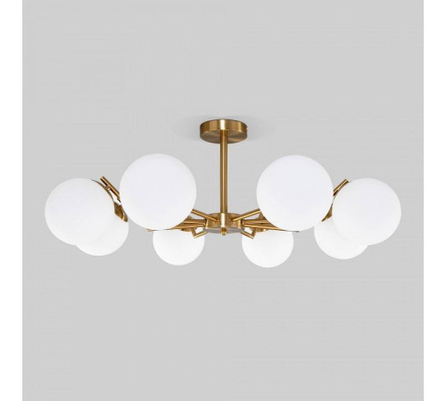 Люстра на штанге Eurosvet Frost 70154/8 латунь