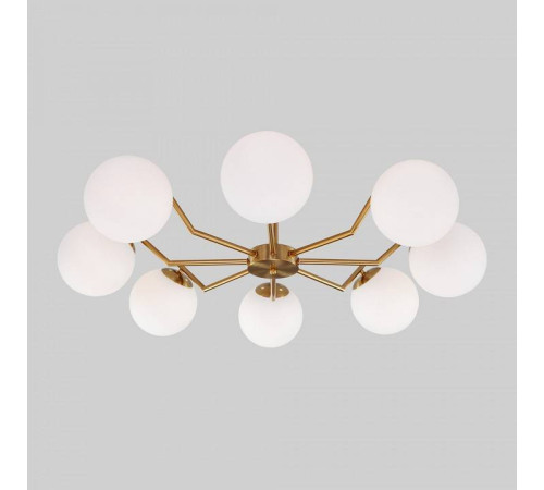 Люстра на штанге Eurosvet Frost 70154/8 латунь