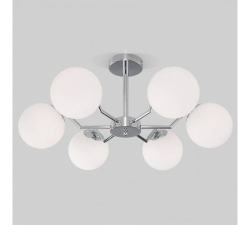 Люстра на штанге Eurosvet Frost 70154/6 хром