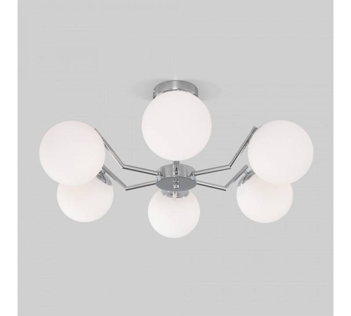 Люстра на штанге Eurosvet Frost 70154/6 хром