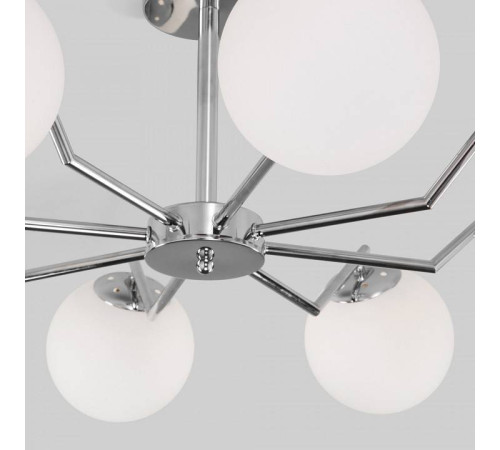 Люстра на штанге Eurosvet Frost 70154/8 хром