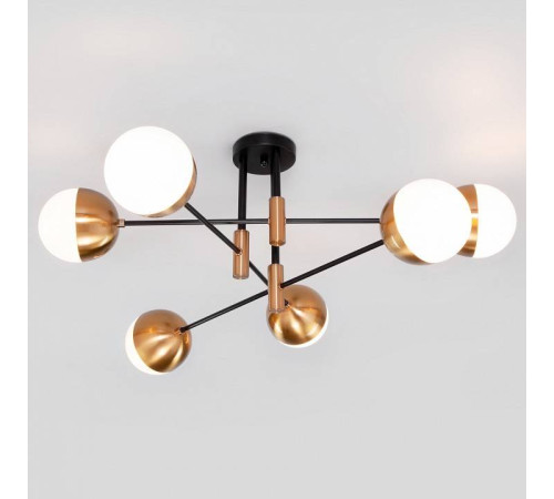 Потолочная люстра Eurosvet Nuvola 70129/6 латунь