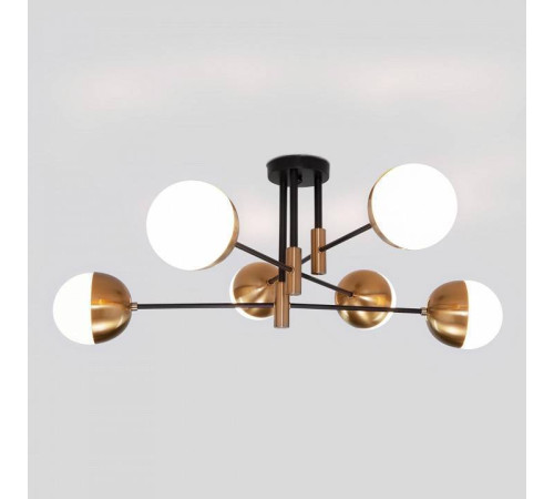 Потолочная люстра Eurosvet Nuvola 70129/6 латунь