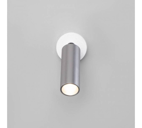 Спот Eurosvet Pin LED серебро 20133/1