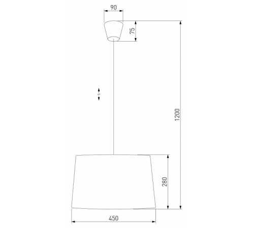 Подвесной светильник TK Lighting Maja 1885 Maja Black