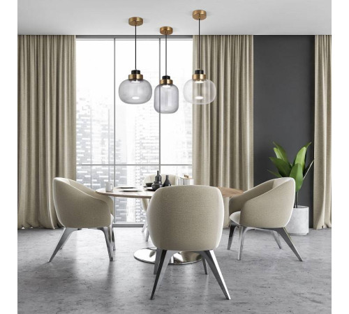 Подвесной светильник Eurosvet Jeffry 50240/1 LED прозрачный