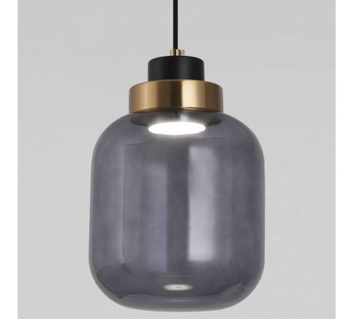 Подвесной светильник Eurosvet Jeffry 50240/1 LED дымчатый