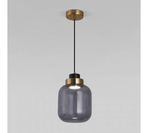 Подвесной светильник Eurosvet Jeffry 50240/1 LED дымчатый