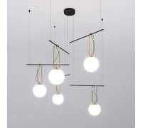 Подвесная люстра Eurosvet Riche 70143/5 черный 70143/5