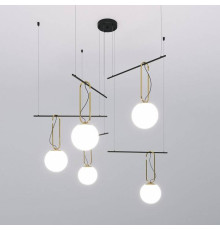 Подвесная люстра Eurosvet Riche 70143/5 черный 70143/5