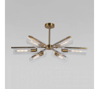 Люстра на штанге Eurosvet Trompeta 70144/6 латунь