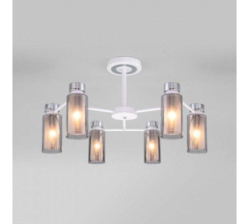 Люстра на штанге Eurosvet Amado 70115/6 белый