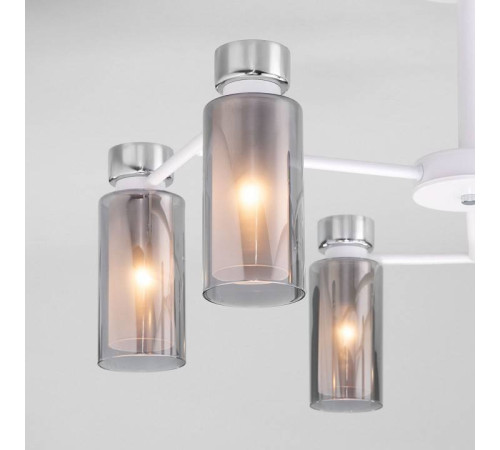 Люстра на штанге Eurosvet Amado 70115/6 белый