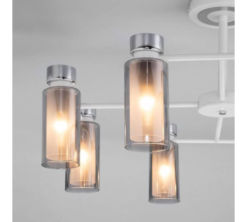 Люстра на штанге Eurosvet Amado 70115/8 белый