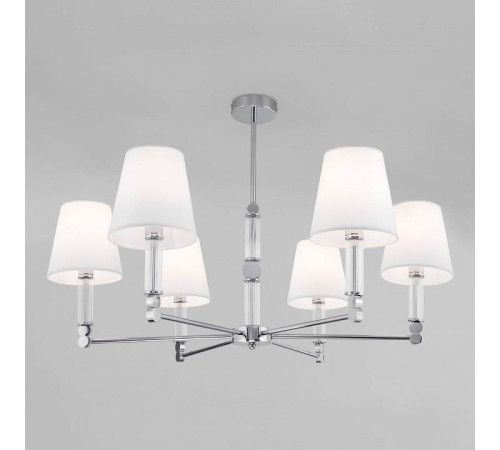 Люстра на штанге Eurosvet Conso 60145/6 хром