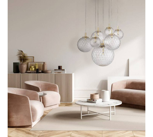 Подвесная люстра TK Lighting Cadix 4608 Cadix Gold