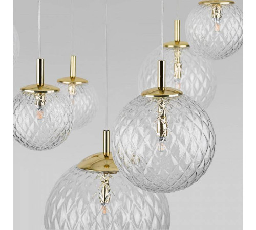 Подвесная люстра TK Lighting Cadix 4608 Cadix Gold