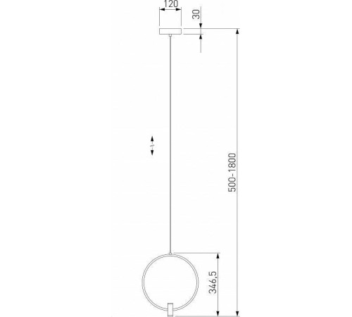 Подвесной светильник Eurosvet Layla 50257/1 LED никель