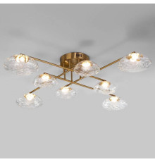 Потолочная люстра Eurosvet Ripple 50389 LED латунь