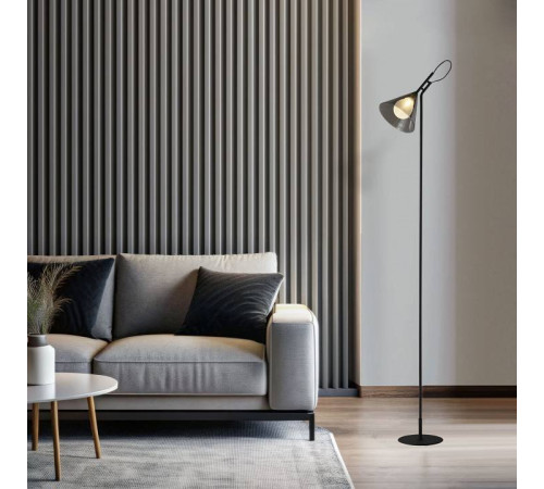 Торшер Eurosvet Enigma 01187/1 черный